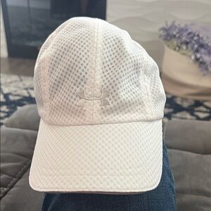 Under Armour White Mesh Cap